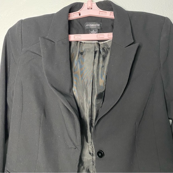 Liz Claiborne | Women’s black Blazer/ Suit Jacket Size 4 - Picture 9 of 11